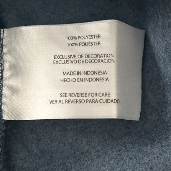 Eddie Bauer blue 1/4 Zip Sweater Fleece Size XL. NWT. - Picture 11 of 11